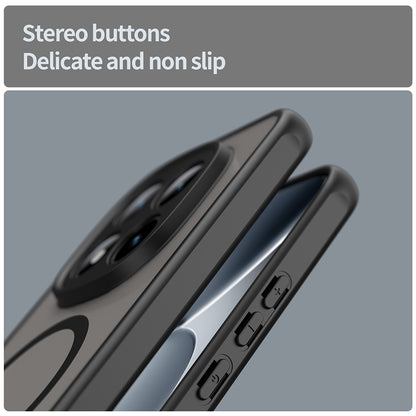 Puzdro MagSafe pre Xiaomi Poco M8 Pro / Redmi Note 15 Pro+ 5G, Techsuit, HaloFrost II, Čierne