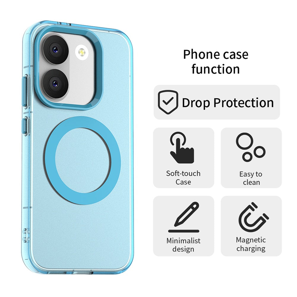 MagSafe púzdro pre Xiaomi Poco X8 Pro, Techsuit, CandyCase, Modrá