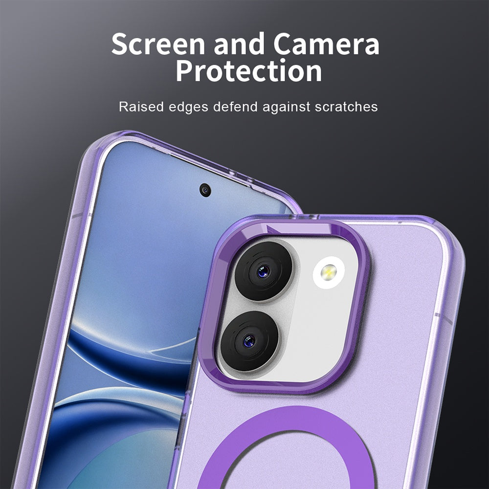 MagSafe púzdro pre Xiaomi Poco X8 Pro, Techsuit, CandyCase, Fialová