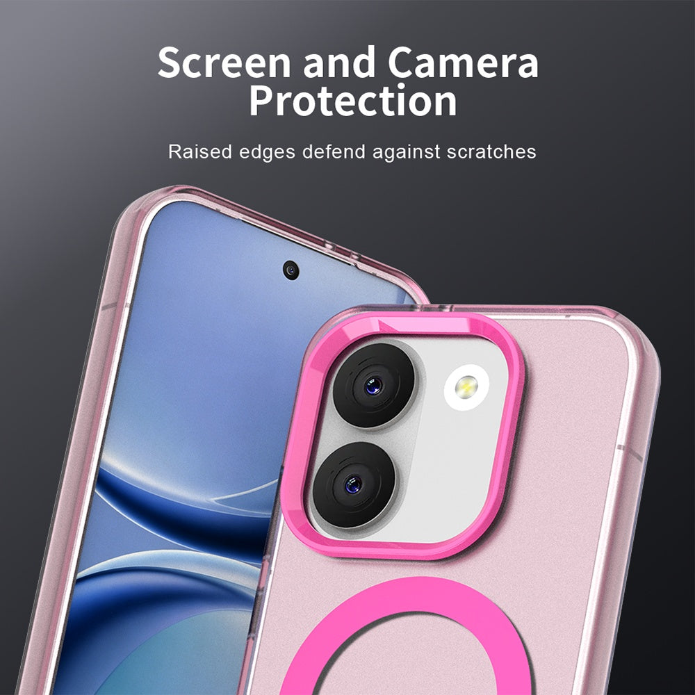 MagSafe púzdro pre Xiaomi Poco X8 Pro, Techsuit, CandyCase, Ružové