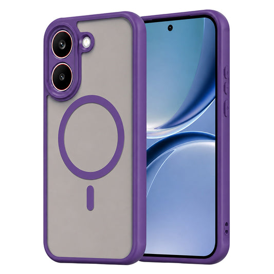 MagSafe puzdro pre Xiaomi Poco X8 Pro, Techsuit, HaloFrost II, fialové