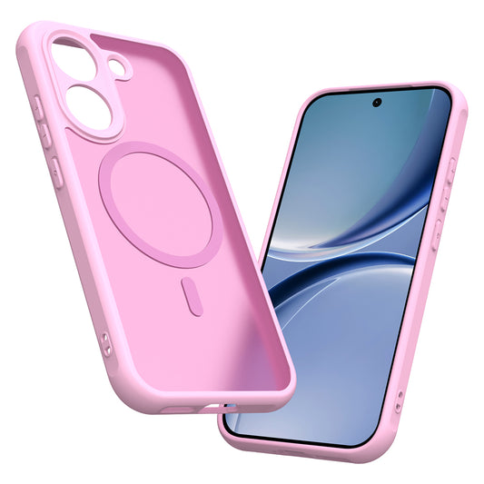 MagSafe puzdro pre Xiaomi Poco X8 Pro, Techsuit, HaloFrost II, Ružové