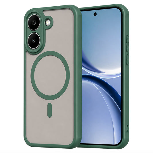MagSafe obal pre Xiaomi Poco X8 Pro, Techsuit, HaloFrost II, Zelený
