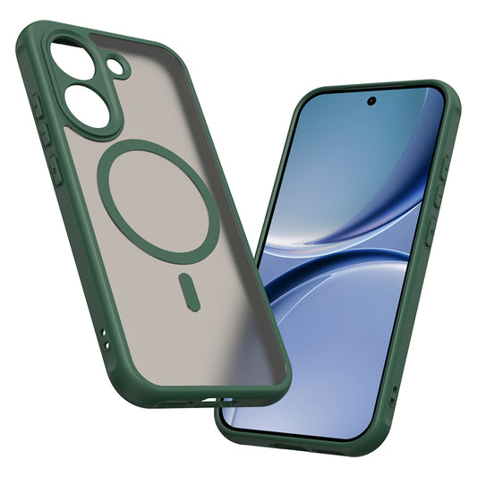 MagSafe obal pre Xiaomi Poco X8 Pro, Techsuit, HaloFrost II, Zelený