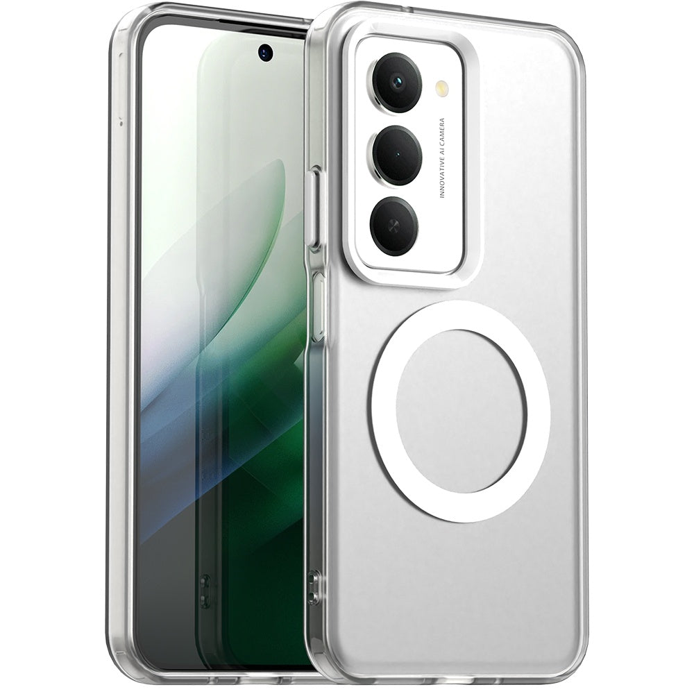 Puzdro MagSafe pre Xiaomi Redmi 15 5G / 15 4G, Techsuit, CandyCase, Biela