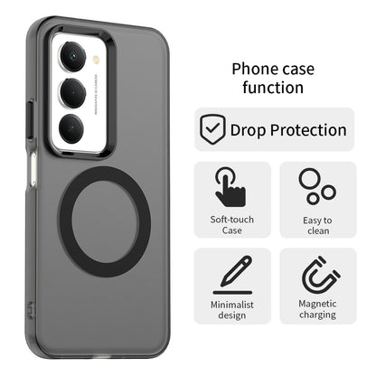 Puzdro MagSafe pre Xiaomi Redmi 15 5G / 15 4G, Techsuit, CandyCase, Čierne