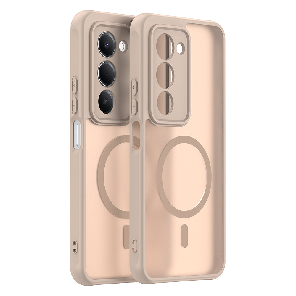 Puzdro MagSafe pre Xiaomi Redmi 15 5G / 15 4G, Techsuit, HaloFrost II, Zlaté