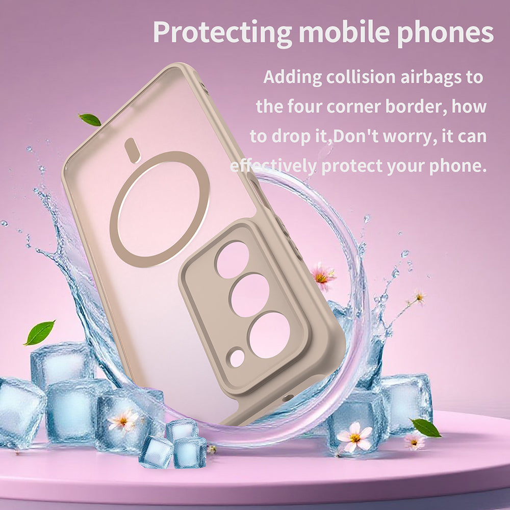 Puzdro MagSafe pre Xiaomi Redmi 15 5G / 15 4G, Techsuit, HaloFrost II, Zlaté