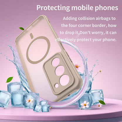 Puzdro MagSafe pre Xiaomi Redmi 15 5G / 15 4G, Techsuit, HaloFrost II, Zlaté