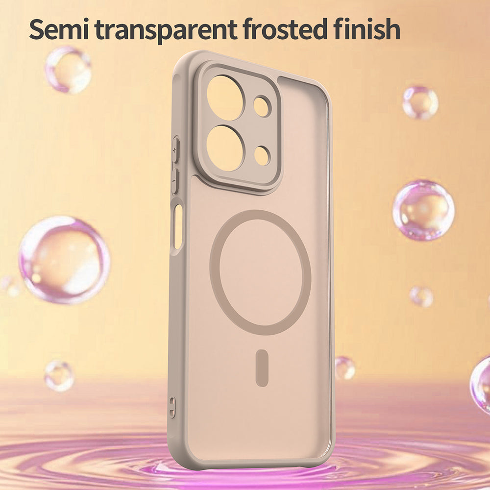 Puzdro MagSafe pre Xiaomi Redmi 15C 5G / 15C 4G, Techsuit, HaloFrost II, Zlaté