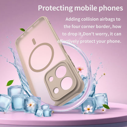 Puzdro MagSafe pre Xiaomi Redmi 15C 5G / 15C 4G, Techsuit, HaloFrost II, Zlaté