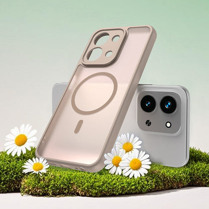 Puzdro MagSafe pre Xiaomi Redmi 15C 5G / 15C 4G, Techsuit, HaloFrost II, Zlaté