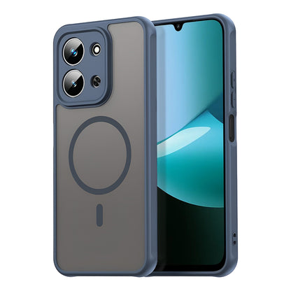 Puzdro MagSafe pre Xiaomi Redmi 15C 5G / 15C 4G, Techsuit, HaloFrost II, Námornícka modrá