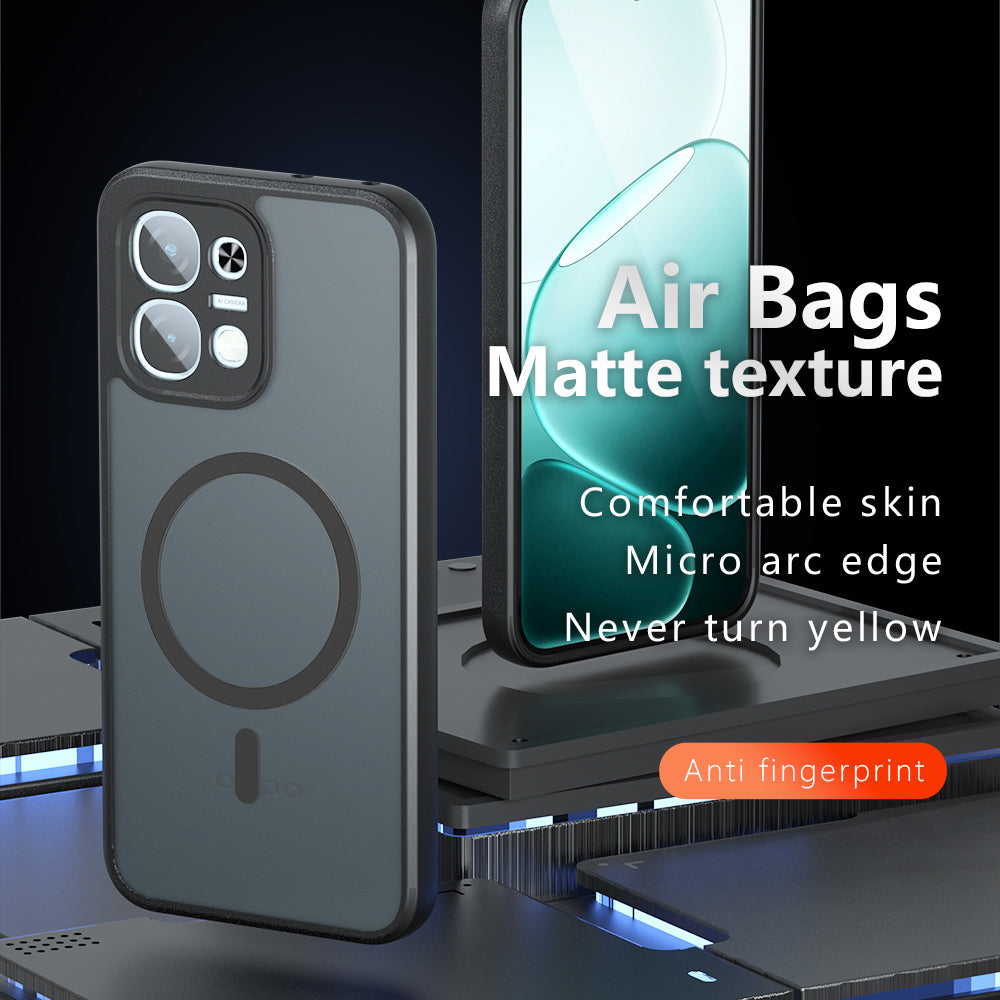 Puzdro MagSafe pre Xiaomi Redmi 17C 5G, Techsuit, PureFrost, saténovo čierne
