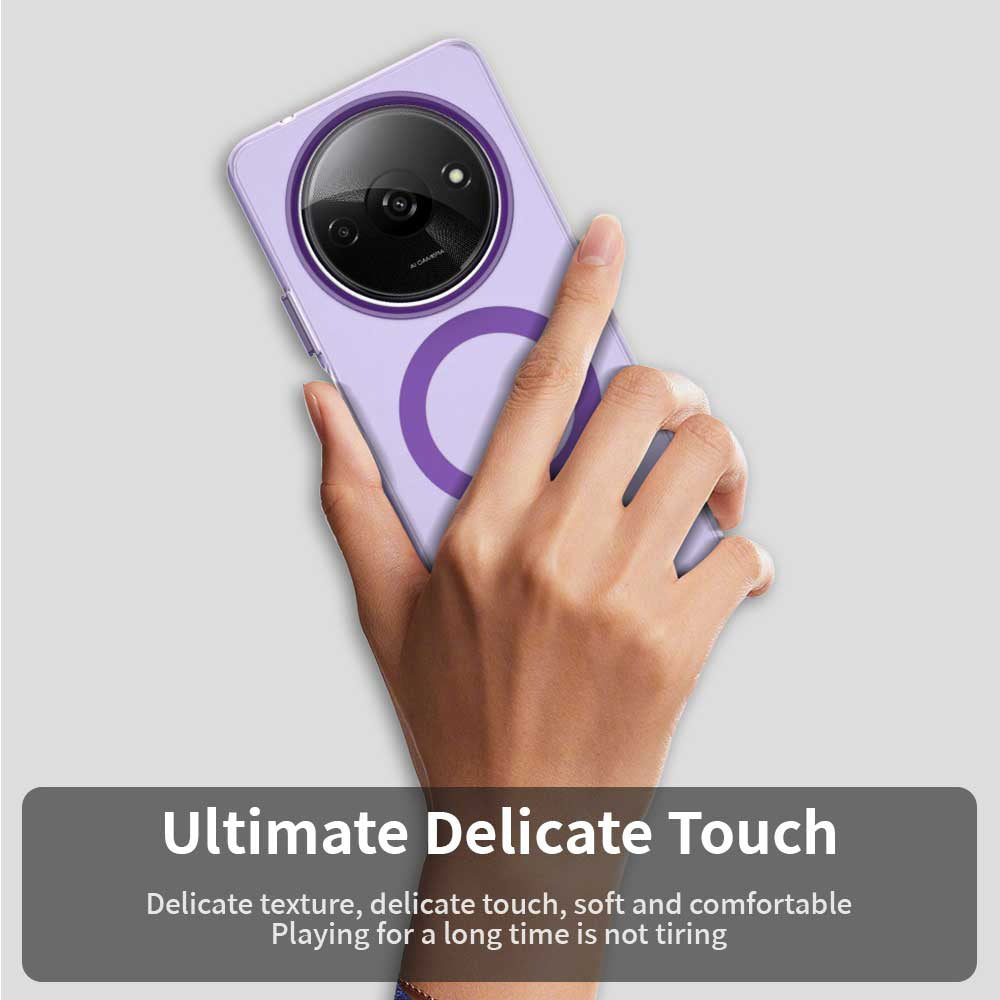 MagSafe puzdro pre Xiaomi Redmi A3x / A3, Techsuit, CandyCase, Fialové