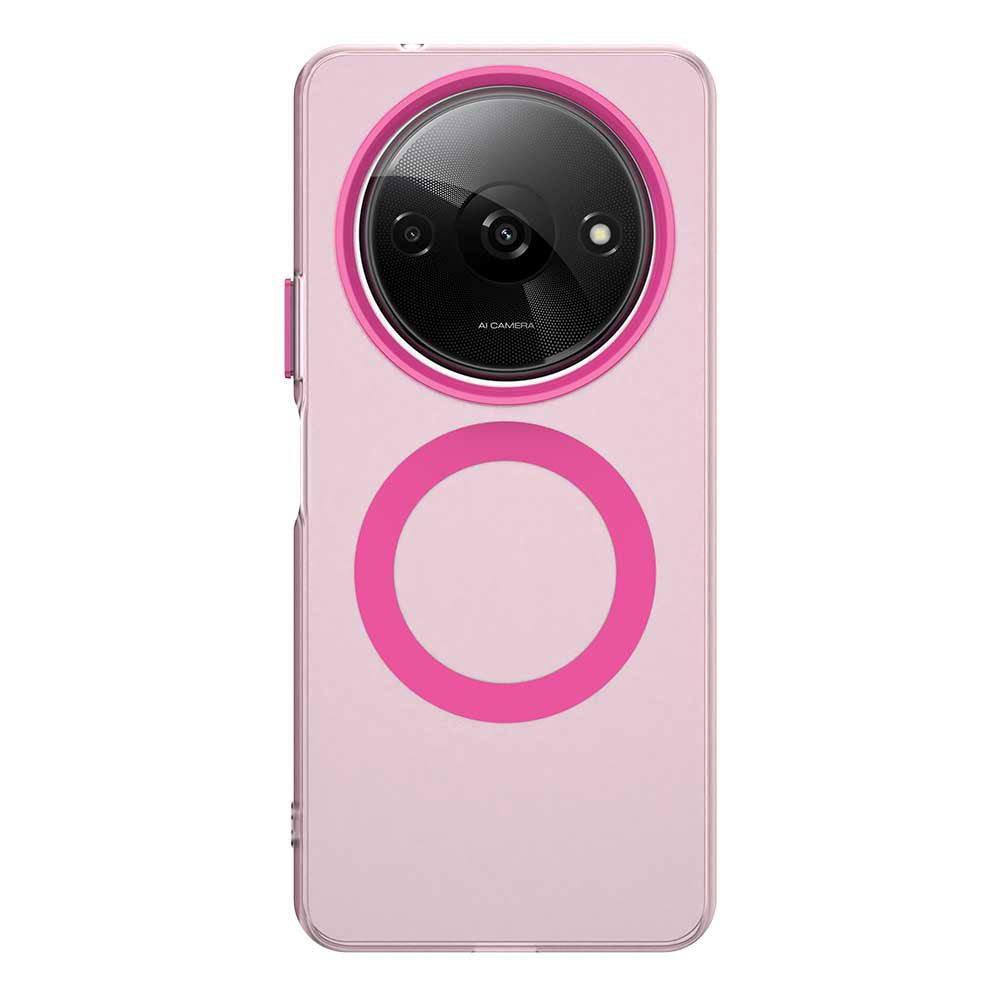 MagSafe Case for Xiaomi Redmi A3x / A3, Techsuit, CandyCase, Pink