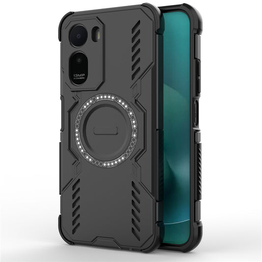 MagSafe puzdro pre Xiaomi Redmi A7 Pro 4G, Techsuit, ArmorMag, čierne