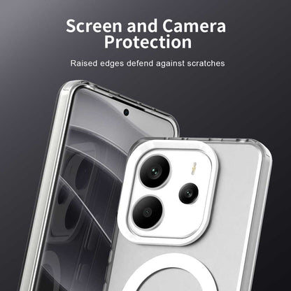 MagSafe puzdro pre Xiaomi Redmi Note 14 4G (Regionálne), Techsuit, CandyCase, Biele