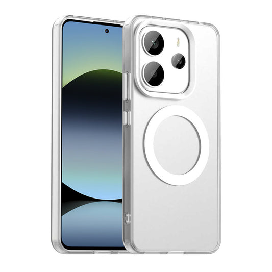 MagSafe puzdro pre Xiaomi Redmi Note 14 5G, Techsuit, CandyCase, Biele