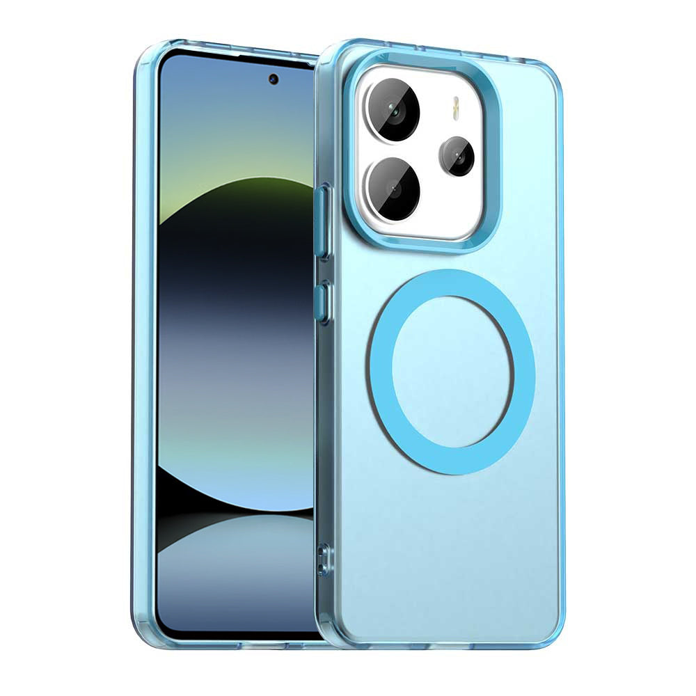 MagSafe puzdro pre Xiaomi Redmi Note 14 5G, Techsuit, CandyCase, modré