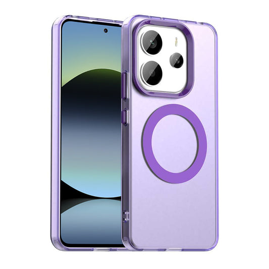 MagSafe puzdro pre Xiaomi Redmi Note 14 5G, Techsuit, CandyCase, Fialové
