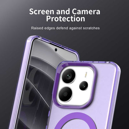 MagSafe puzdro pre Xiaomi Redmi Note 14 5G, Techsuit, CandyCase, Fialové