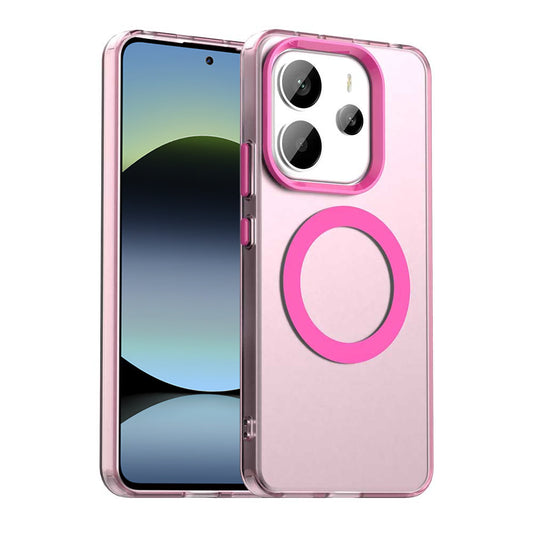 MagSafe puzdro pre Xiaomi Redmi Note 14 5G, Techsuit, CandyCase, Ružové