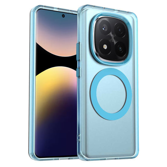 MagSafe puzdro pre Xiaomi Redmi Note 14 Pro+ 5G, Techsuit, CandyCase, Modrá