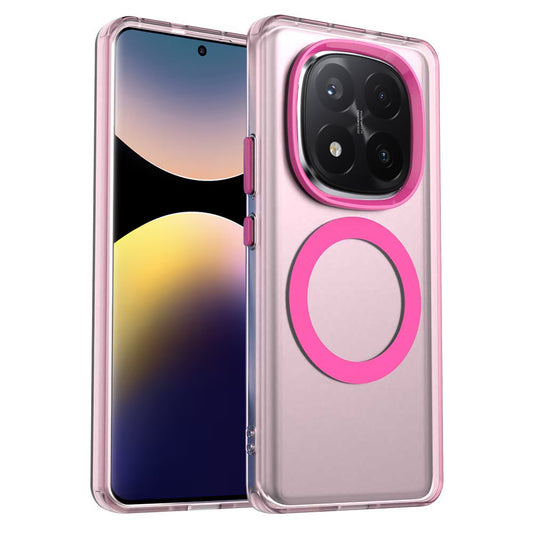 MagSafe puzdro pre Xiaomi Redmi Note 14 Pro+ 5G, Techsuit, CandyCase, Ružové