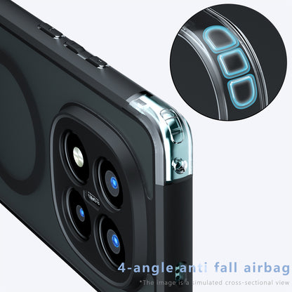 MagSafe puzdro pre Xiaomi Redmi Note 14 Pro+ 5G, Techsuit, PureFrost, Čierna saténová