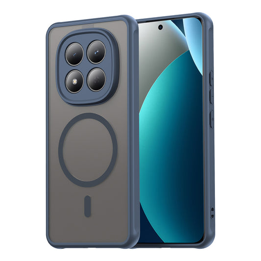 Puzdro MagSafe pre Xiaomi Redmi Note 15 Pro 4G, Techsuit, HaloFrost II, Námornícka modrá