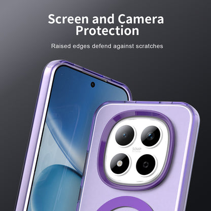 Puzdro MagSafe pre Xiaomi Redmi Note 15 Pro 5G, Techsuit, CandyCase, Fialové