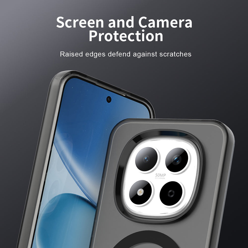 Puzdro MagSafe pre Xiaomi Redmi Note 15 Pro 5G, Techsuit, CandyCase, Čierne