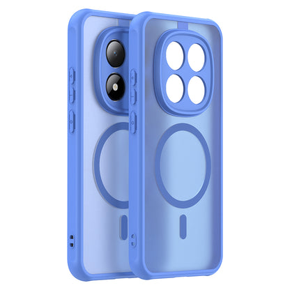 Puzdro MagSafe pre Xiaomi Redmi Note 15 Pro 5G, Techsuit, HaloFrost II, Modrá