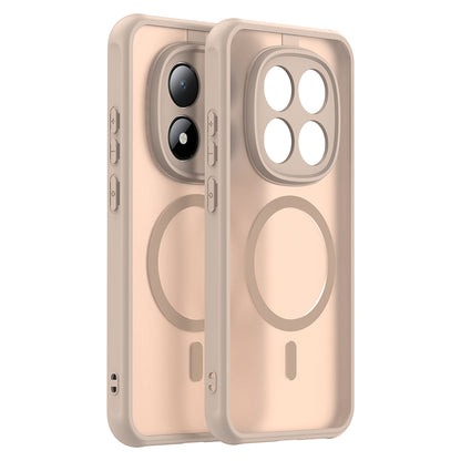 Puzdro MagSafe pre Xiaomi Redmi Note 15 Pro 5G, Techsuit, HaloFrost II, Zlaté