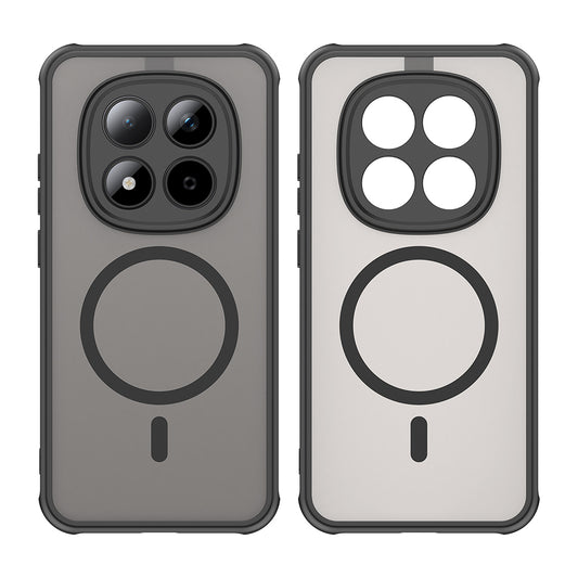 Puzdro MagSafe pre Xiaomi Redmi Note 15 Pro 5G, Techsuit, HaloFrost II, Čierne