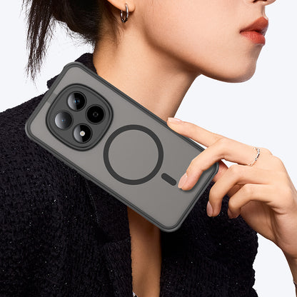 MagSafe Case for Xiaomi Redmi Note 15 Pro 5G, Techsuit, HaloFrost II, Black
