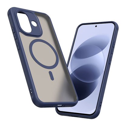 Puzdro MagSafe pre Xiaomi Redmi Note 17 4G / Note 17 5G, Techsuit, HaloFrost II, tmavomodré
