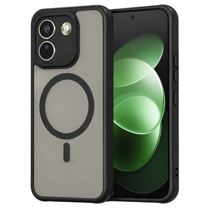 Puzdro MagSafe pre Xiaomi Redmi Note 17 Pro Max, Techsuit, HaloFrost II, čierne