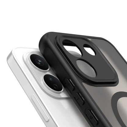 Puzdro MagSafe pre Xiaomi Redmi Note 17 Pro Max, Techsuit, HaloFrost II, čierne