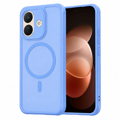 Puzdro MagSafe pre Xiaomi Redmi Note 17 Pro, Techsuit, HaloFrost II, modré