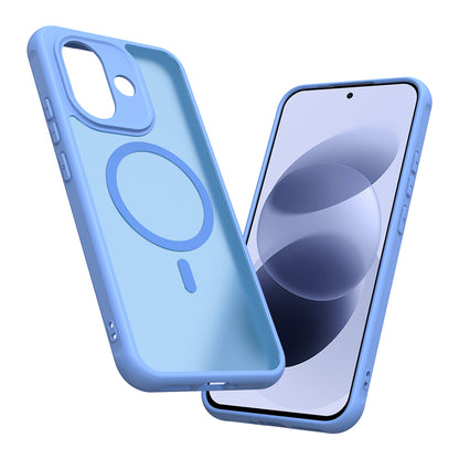 Puzdro MagSafe pre Xiaomi Redmi Note 17 Pro, Techsuit, HaloFrost II, modré