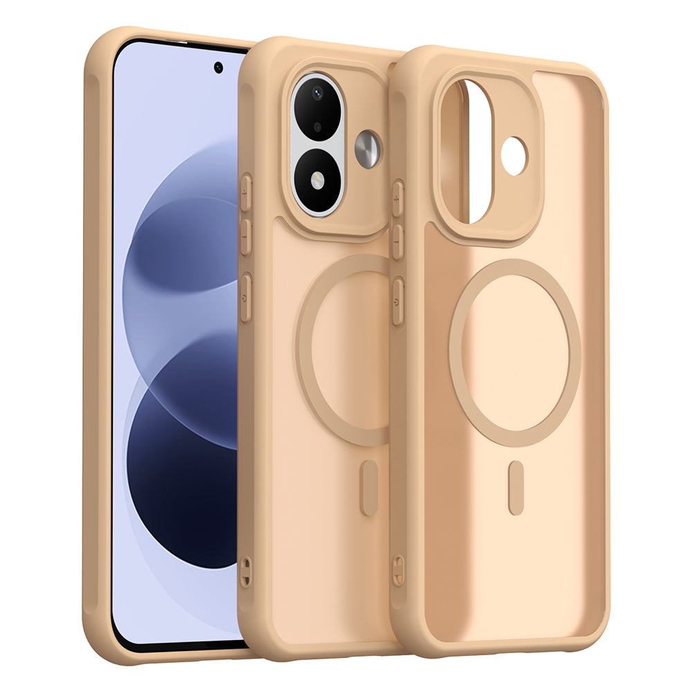 Puzdro MagSafe pre Xiaomi Redmi Note 17 Pro, Techsuit, HaloFrost II, zlaté