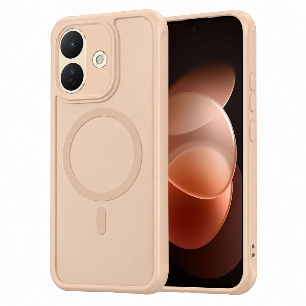 Puzdro MagSafe pre Xiaomi Redmi Note 17 Pro, Techsuit, HaloFrost II, zlaté