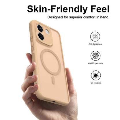 Puzdro MagSafe pre Xiaomi Redmi Note 17 Pro, Techsuit, HaloFrost II, zlaté