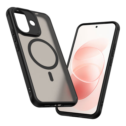 Puzdro MagSafe pre Xiaomi Redmi Note 17 Pro, Techsuit, HaloFrost II, čierne
