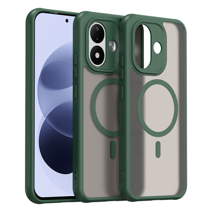 Puzdro MagSafe pre Xiaomi Redmi Note 17 Pro, Techsuit, HaloFrost II, zelené