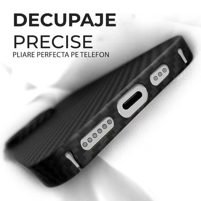 Puzdro MagSafe pre Apple iPhone 17 Air, Techsuit, Aramid Fiber, Čierne