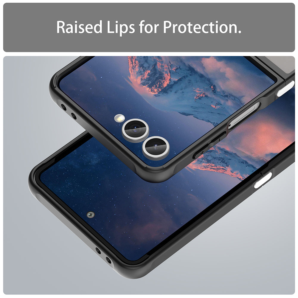 MagSafe puzdro pre Samsung Galaxy Z Flip7 F766, Techsuit, HaloFrost II, čierne