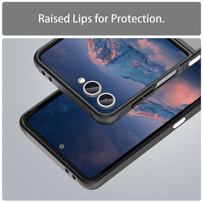 MagSafe puzdro pre Samsung Galaxy Z Flip7 F766, Techsuit, HaloFrost II, čierne
